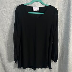 Panhandle Black Women's Top Size Large